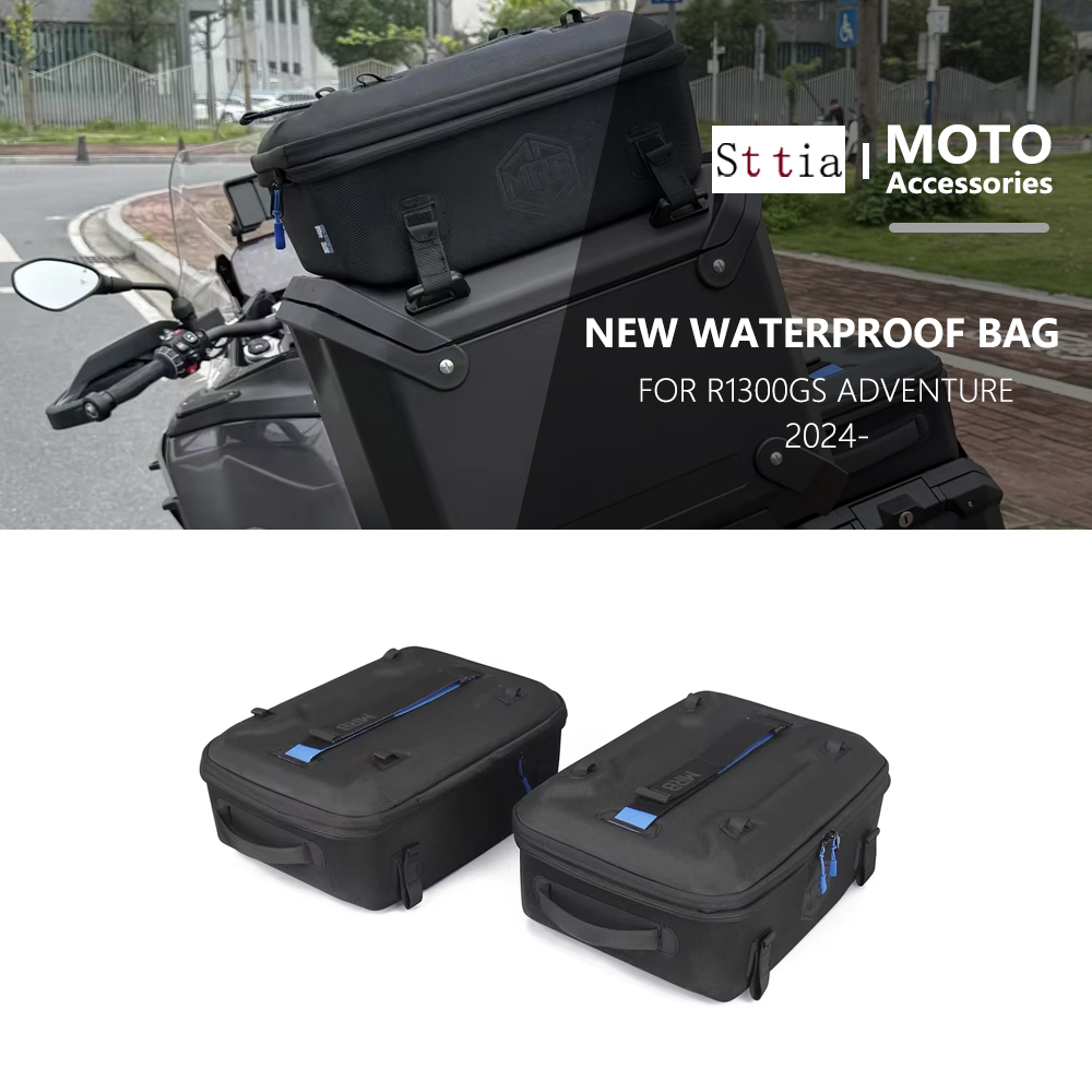 Panniers Waterproof Rear - Borsa Laterale Impermeabile per Moto, Valigia