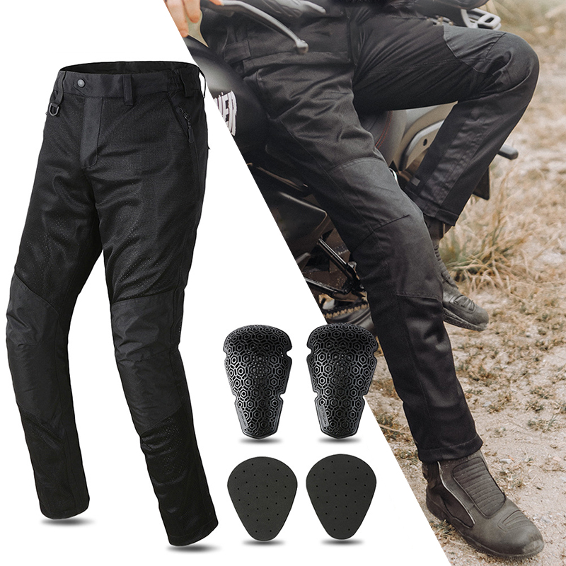 Cycling Commuter Trousers - Pantaloni da moto estivi in rete