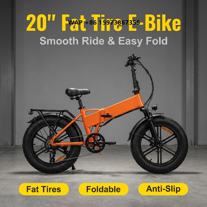 Commuter Cycling - Bicicletta Elettrica Pieghevole Portatile da Montagna