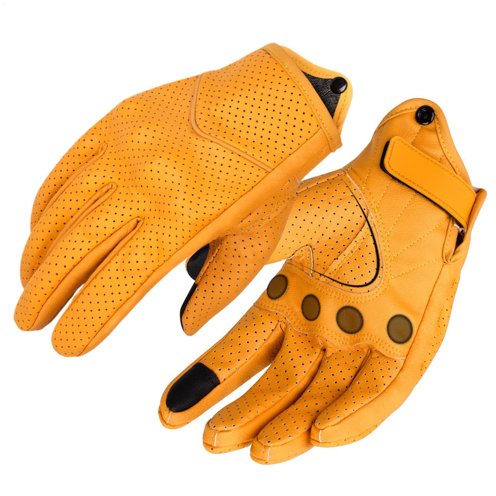 Cycling In City - Guanti retrò da moto traspiranti, guanti