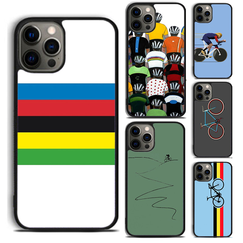 Cycling Quote - Custodia per telefono artistico da ciclismo