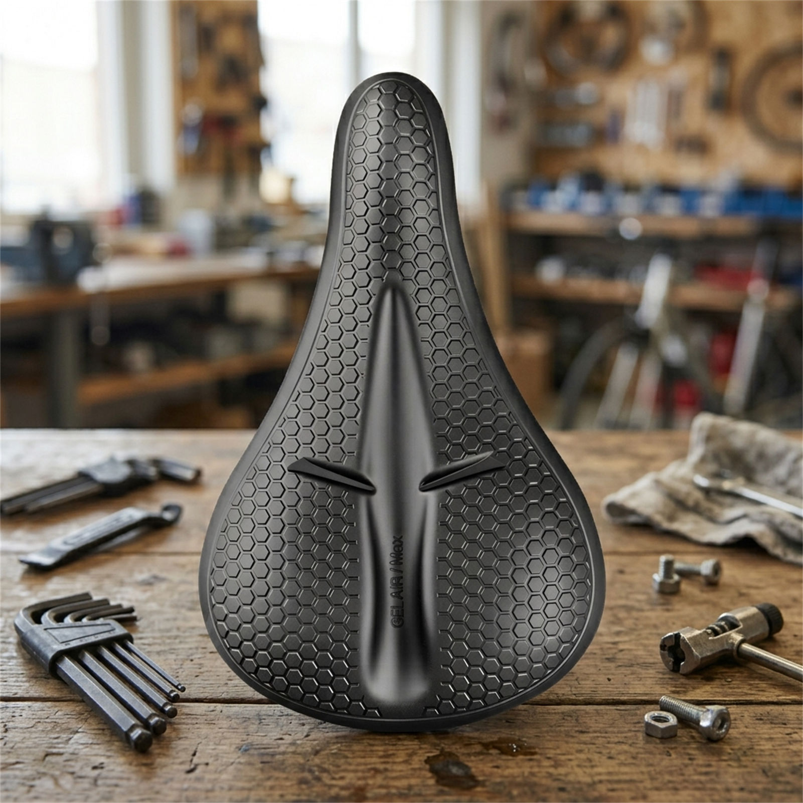 Commuter Cycling - Coprisella per bicicletta in silicone ispessito,