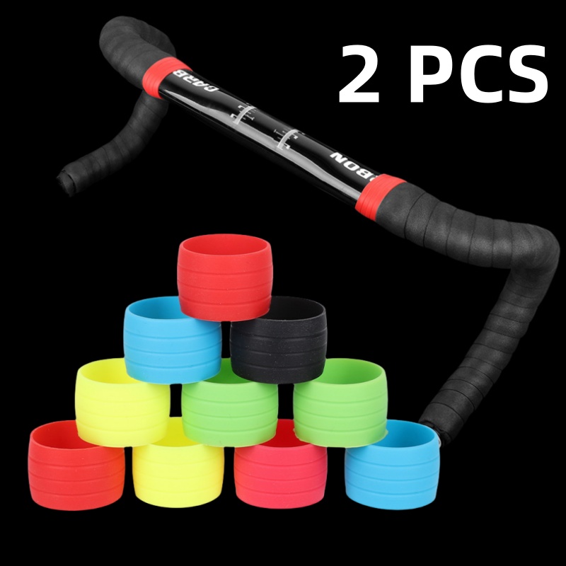 Bell Handlebar Ring - 2 pezzi in silicone antiscivolo per