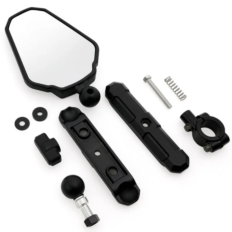 Mirror Handlebar Convex - Specchietti Laterali per Moto Convessi Pieghevoli,