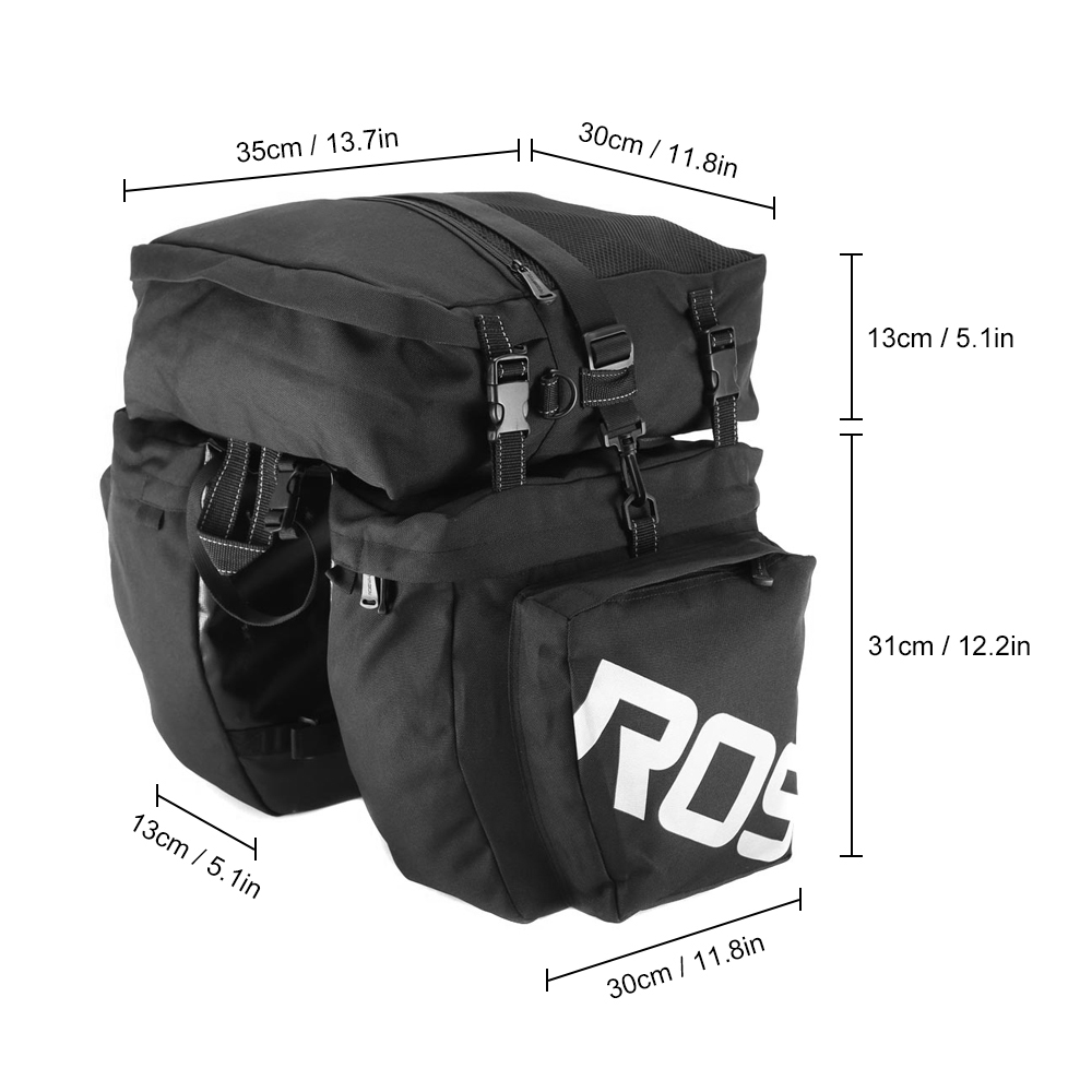 3 in1 multifunzione Road MTB b - Panniers Waterproof Rear recensione e prezzo