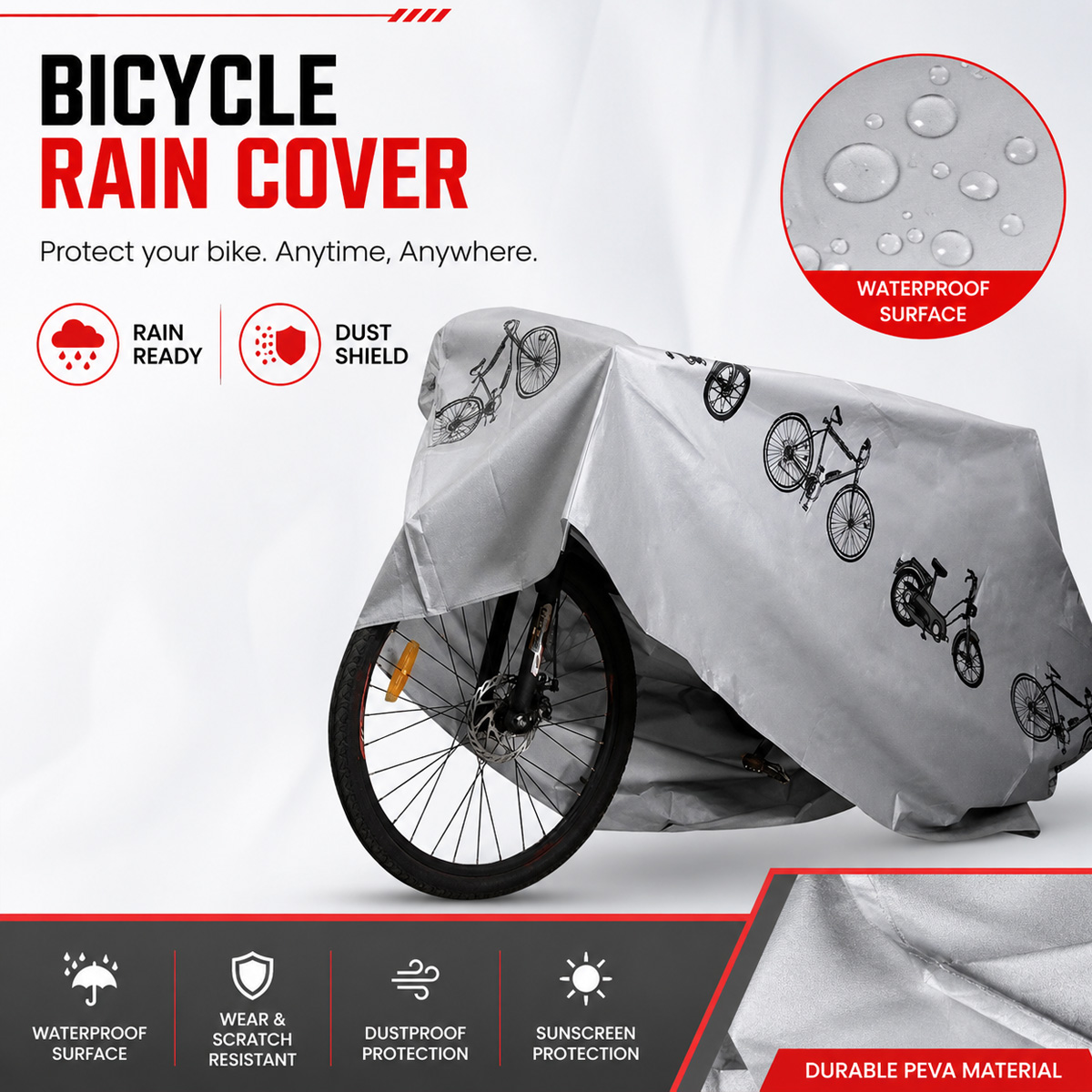 PINMOAP Copertura universale a - Cycling Commuter Backpack Waterproof recensione e prezzo