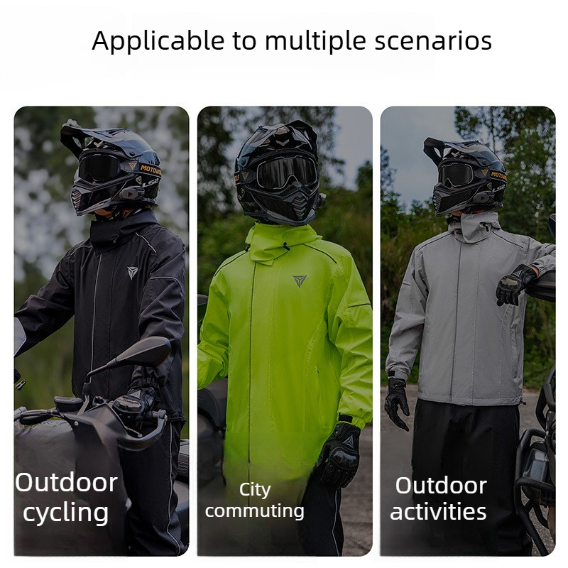 Completo Impermeabile per Moto - Cycling Commuter Rain Jacket recensione e prezzo