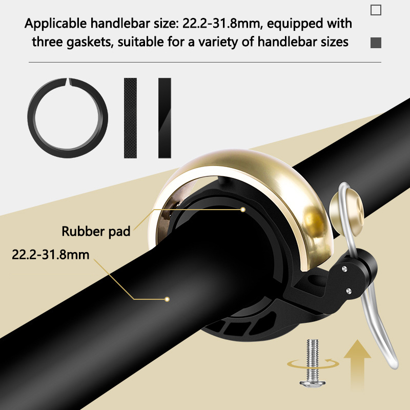 Campanello per bicicletta per  - Bell Handlebar Ring recensione e prezzo