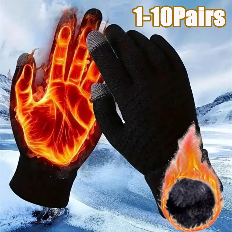 1-10 paia di guanti touchscree - Winter Cycling Commute recensione e prezzo