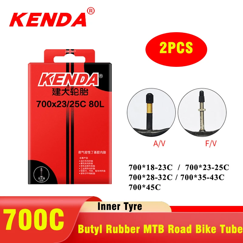 2 Pezzi Camera d'Aria per Bici - Inner Tube 700C recensione e prezzo