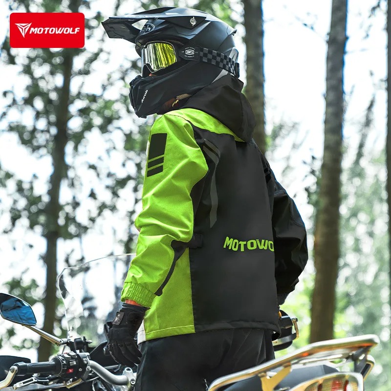 Motowolf Giacca antipioggia da - Cycling Commuter Rain Jacket recensione e prezzo
