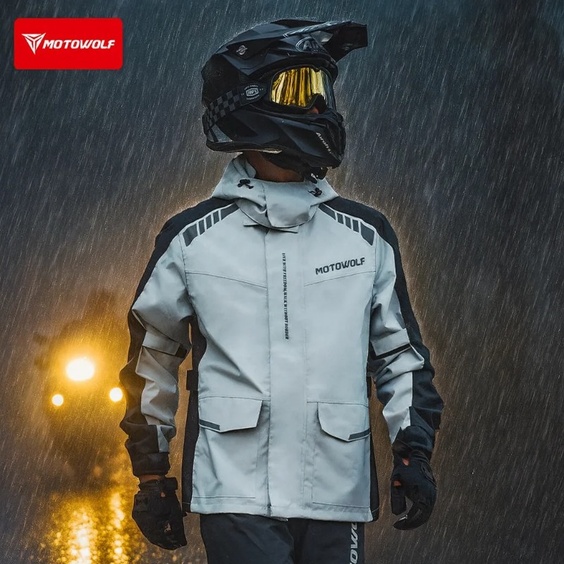 Motowolf Giacca antipioggia da - Cycling Commuter Rain Jacket recensione e prezzo