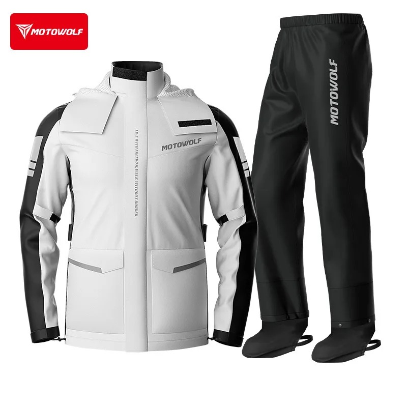 Motowolf Giacca antipioggia da - Cycling Commuter Rain Jacket recensione e prezzo